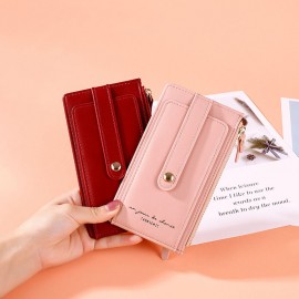 Women RFID Anti Theft 7 Card Slots Wallet Purse