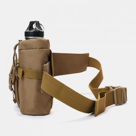 Men Nylon Camouflages Multifunction Outdoor Water Bottle Waist Bag Tactical Bag