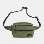 Men Nylon Lightweight Casual Waterproof Wear-resisting Chest Bag Crossbody Bag Shoulder Bag