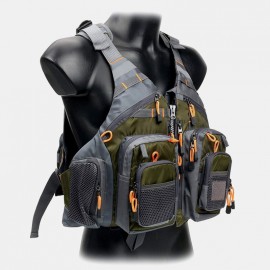 Men Fishing Reflective Multifunctional Tactical Sea Fishing Life Bag Chest Bag  Bag Fishing Bag