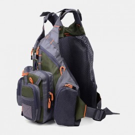 Men Fishing Reflective Multifunctional Tactical Sea Fishing Life Bag Chest Bag  Bag Fishing Bag