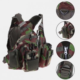 Men Fishing Reflective Multifunctional Tactical Sea Fishing Life Bag Chest Bag  Bag Fishing Bag