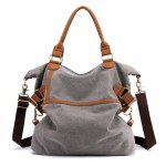 Men Large Capacity Canvas Handbag Shoulder Bag