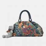 Women Bear Pattern Casual Handbag Crossbody Bag