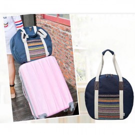 Women Oxford Cloth Handbag Waterproof National Style Hang Bag Luggage Travel Bag