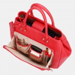 Women Design Solid Handbag Multifunction Crossbody Bag Fashion Bag