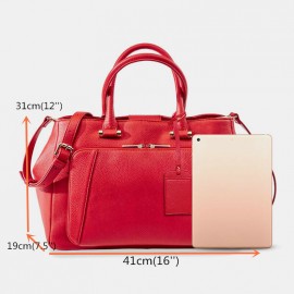 Women Design Solid Handbag Multifunction Crossbody Bag Fashion Bag