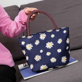 Women Flower Large Capacity Handbag Shoulder Bag