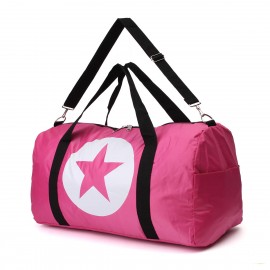 Unisex Waterproof Nylon Large Capacity Travel Luggage Bag Sports Gym Star