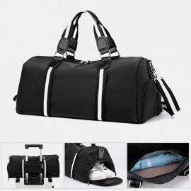 Men Large Capacity Handbag Shoulder Bag Travel Bag Gym Bag For Outdoor