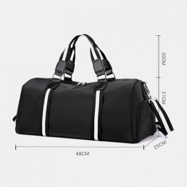 Men Large Capacity Handbag Shoulder Bag Travel Bag Gym Bag For Outdoor